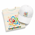 Load image into Gallery viewer, CozyChemKids™ Signature T-Shirt & Cap Bundle
